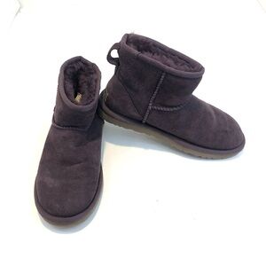 UGG Purple Ankle Boots